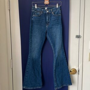 ASOS flare High Rise Jeans